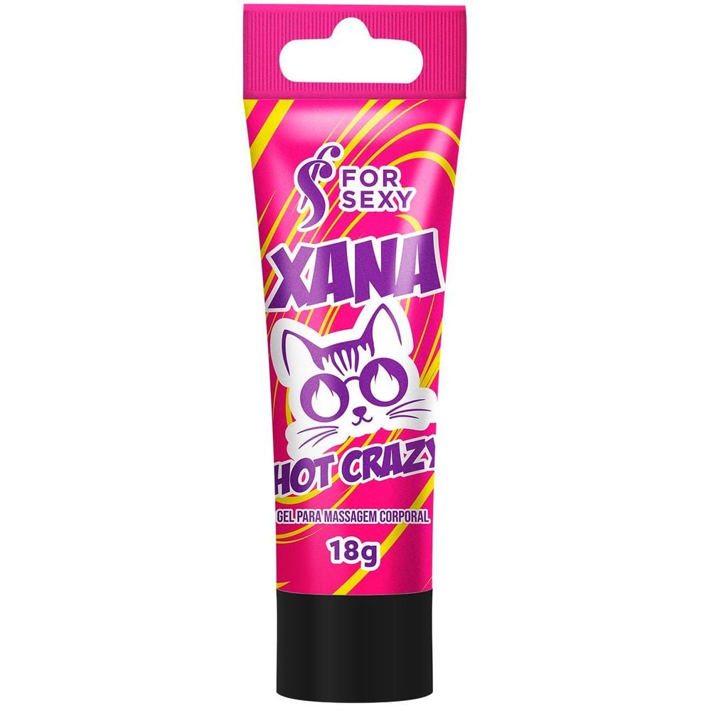 Xana Hot Crazy Excitante Feminino Bisnaga 18 G Forsexy