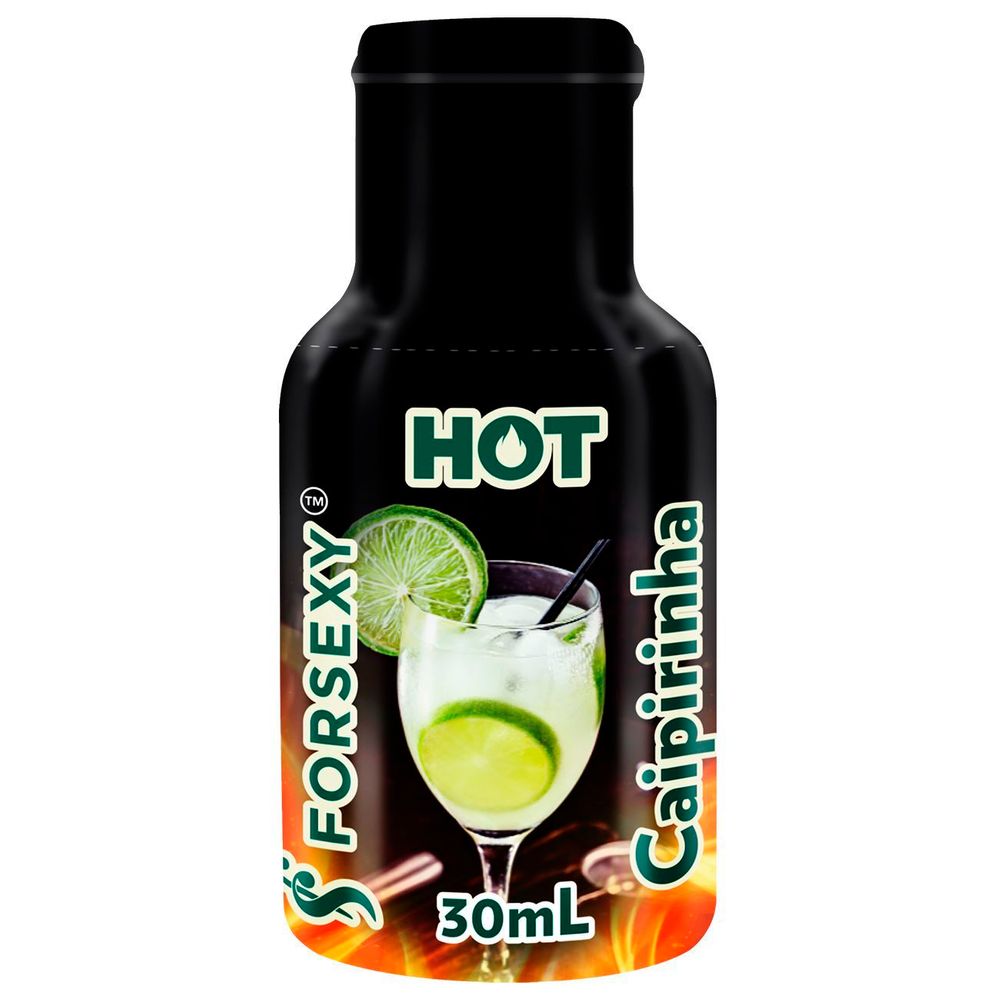 Gel Hot Comestível com Aquecimento e Ação Lubrificante 30ml Forsexy