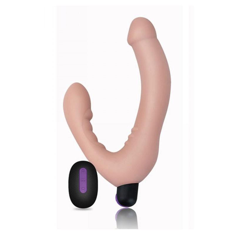 Vibrador Pênis Strapless - Strap-on Sem Cinta - Silicone
