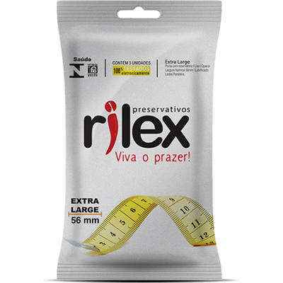 Preservativo Extra Large Rilex - Meu Íntimo